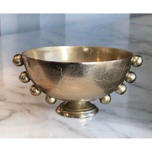 New Medium Retro Modern Contempartory Gold Decorative Fruit Table Decor Bowl
